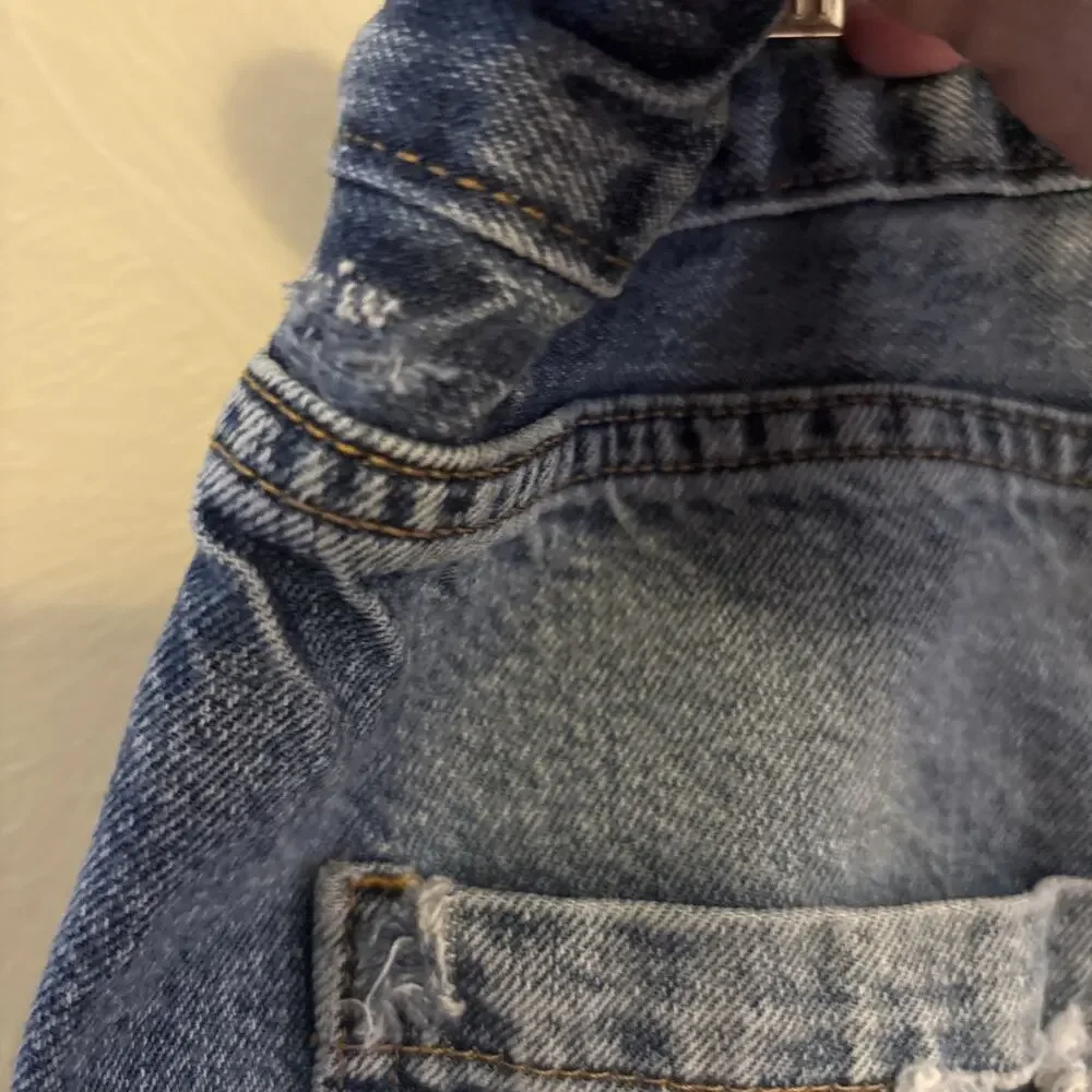 Pull&Bear Wide‎ Leg High Rise Jeans Size 10 Boho Lived in Baggy 36x30 Streetwear